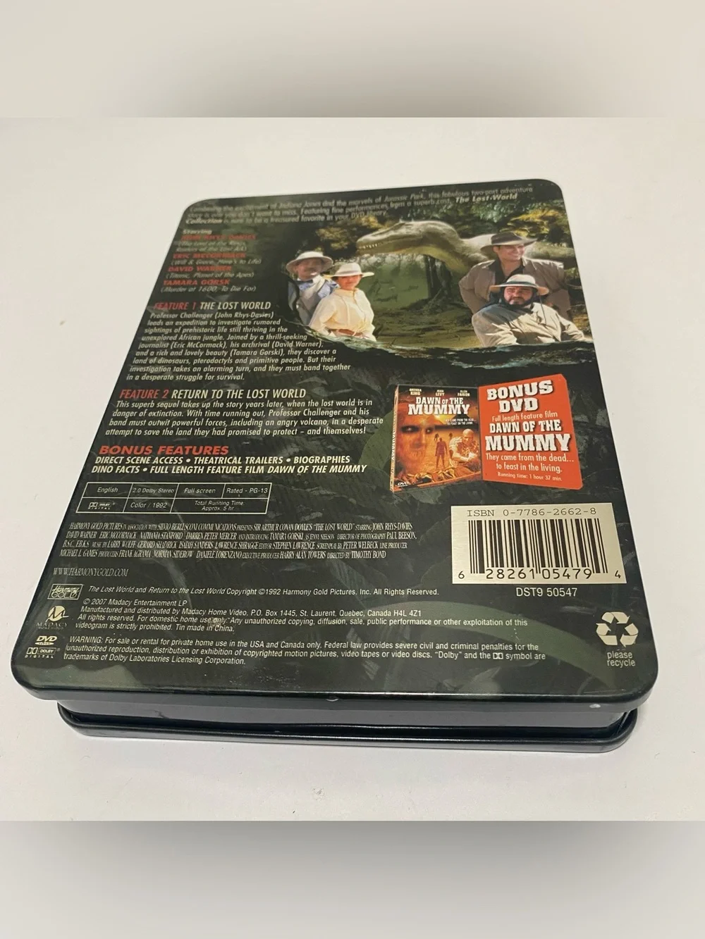 Sir Arthur Conan Doyle's The Lost World Collector's Edition 3-Disc DVD Tin Set